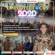 Simulasi kredit toyota imm : Employee Focus 2020 Imm Toyota