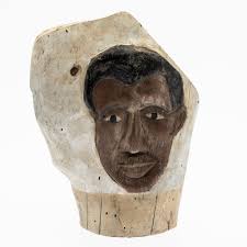 Vernon Edwards, Carving of an African American Man sold at auction