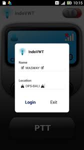 We have tested this and it works really well on android. Indonesia Virtual Walkietalkie For Android Apk Download
