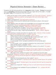 A) 23.7 x 3.8 b) 43.678 x 64.1. Semester 1 Exam Review W Answers Ion Periodic Table