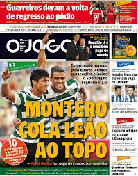 Pantufa Na Bola Capas Dos Jornais Desportivos Segunda Feira 16 Setembro