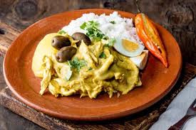 Recette Aji De Gallina Du Perou Poulet Au Piment L Ile Aux Epices Cuisine Du Perou Recettes Peruviennes Cuisine Peruvienne