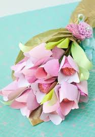 Maybe you would like to learn more about one of these? Paper Flowers With Chocolate Centers Make Paper Flowers Mother S Day Diy Paper Flowers Diy