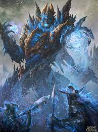 Resultado De Imagem Para Ice Djinn Criaturas Miticas Monstros Lendarios Monstros