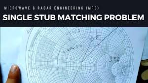 Smith Chart How To Solve Single Stub Matching Problems Microwave Radar Engineering