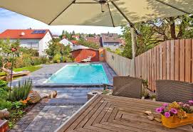 Pool Mit Terasse Pool Fur Kleinen Garten Schwimmbad Bauen Gartenpools