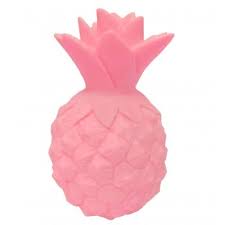 Pink Mini Pineapple Night Light A Little Lovely Company Heylittlebaby