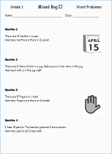 Jun 11, 2019 · the following collection of free 4th grade maths word problems worksheets cover topics including addition, subtraction, multiplication, division, mixed operations, fractions, and decimals. Printable Math Word Problems And Word Stories Written In Understandable Language Simple Vocabulary And Recognizable Situations For Elementary And Primary Math Students