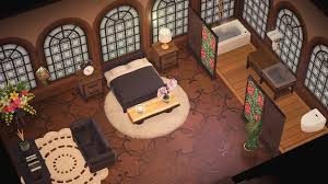 Continued House Tour Bedroom With En Suite Ac Newhorizons Animal Crossing Game Animal Crossing Funny New Animal Crossing