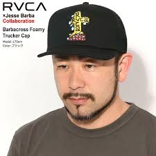ルーカ キャップ RVCA ジェシー バルバ バルバクロス フォーミー トラッカーキャップ コラボ ( Jesse Barba Barbacross  Foamy Trucker Cap BF04A970 )