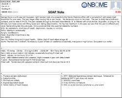 Completed Esoap Note Sample Nbome