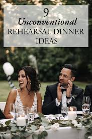 Here's a creative idea to decorate your rehearsal dinner tables and make the atmosphere extra special. 9 Unconventional Rehearsal Dinner Ideas Junebug Weddings