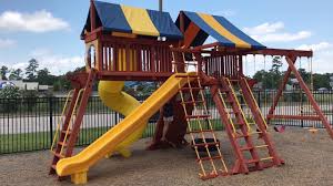 To redeem the offer, enter coupon code at checkout. Tree Frogs Swing Sets In Houston Texas Wooden Swing Sets Houston Youtube