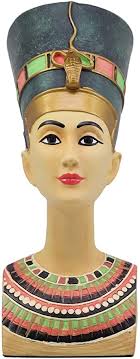 Meaning of her name is the beauty has come. Amazon Com Ytc Ebros Ancient Egyptian Beautiful Queen Nefertiti Bust Statue 9 Tall Classical Detailed Craftsmanship Gods And Goddesses Of Egypt Sculpture Great Royal Wife Of Pharaoh Akhenaten Model Figurine Kitchen Dining