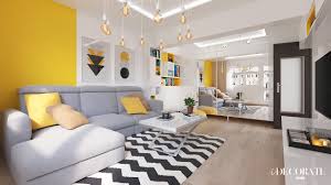 Centrala termica, geamuri termopan, gresie, faianta, parchet, usa metalica. Design Interior Apartament 2 Camere Bucuresti S Idecorate