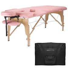 Saloniture Professional Portable Folding Massage Table With Carrying Case Multiple Colors Available Walmart Com In 2020 Massage Table Massage Room Decor Massage Room