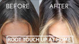 Space the lowlights out by at least 1⁄2 in (1.3 cm). Root Touch Up At Home Damage Free On Balayage Hair Youtube