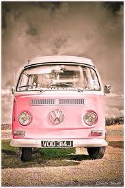 Yes I Could Travel All Over In This Pink Car Vw Van Vw Bus