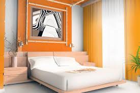 Orange paint can be impressive and daring on a single wall, especially when paired with neutral tones and other bright pieces of décor. 30 Awesome Orange Bedroom Ideas That Will Inspire You Home Decor Bliss