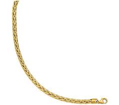 We did not find results for: Italian Gold Wheat Chain Bracelet 14k 8 6g Qvc Com