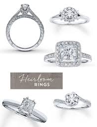 Rose Gold Heirloom Engagement Rings From Jared