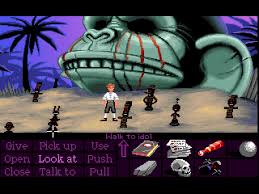 The Secret Of Monkey Island Fm Towns Giant Monkey Head Hey There S A Sam Max Idol Monkey Island Star Wars Poster Star Wars Art