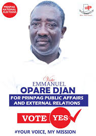 Voting Matters: Emmanuel Opare Djan's Public Affairs and External Relations  Role