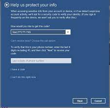 The microsoft account settings page. How To Connect To A Microsoft Account In Windows 10 Microsoft Community
