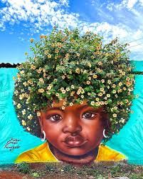 Visitors to downtown Leesburg likely will come across a Lassiter Way mural  depicting a nature scene featuring a variety of flowers, butterflies  flitting about the foliage and a tree stump. The tromple-l'oeil-style