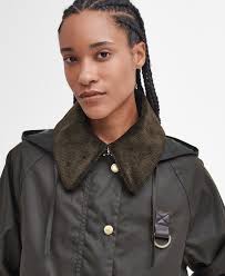 Women's barbour wax jacket olive clearance