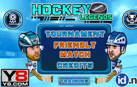 Stick figure games were popular in the early days of browser games, as stick figures are easy to draw. Hockey Legends Unblocked Games