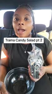 Deniyah wanted to get involved 🤣 but I honestly could have done this all  day..I have a million more 😔 my life has been pretty nuts. #candysalad  #trama #traumahealing #childhoodtrauma #childhood ...