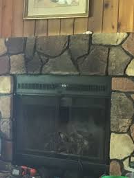 How To Clean Faux Fireplace Large Stones Hometalk
