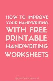 Click Through To Read How To Improve Your Handwriting Free Printable Worksheet Improve Your Handwriting Printable Handwriting Worksheets Handwriting Practice