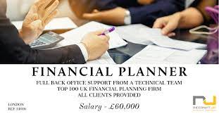 You will support the financial planners with a range of administrative duties including reporting, analysis of data, researching data, preparing financial plans… Financial Planner In London To Join A Uk S Top 100 Financial Planning Firms