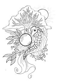 Print Coloring Image Momjunction Japanese Embroidery Colorful Drawings Sashiko Embroidery