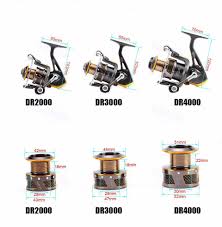 Front Drag Spinning Fishing Reel 3 Sizes To Choose From