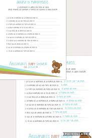 Juegos Para Baby Shower Adivina El Parentesco Baby Shower Party Ideas Juegos Para Baby Shower Baby Shower Juegos Baby