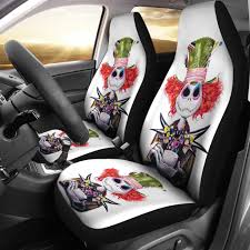 King Jack Nightmare Car Seat Covers Lt03 Car Seats Carseat Cover Jack Skellington