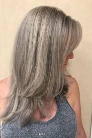 Not too grey and not too 'plastic' bleach blonde. Gorgeous Shades Of Gray Hair That Ll Make You Rethink Those Root Touch Ups Grey Hair Color Blending Gray Hair Hair Color