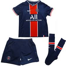 Thanks to @lasource75006 we also know the (currently expected). Nike Paris Saint Germain Home Mini Kit 2020 2021 Sport From Excell Sports Uk