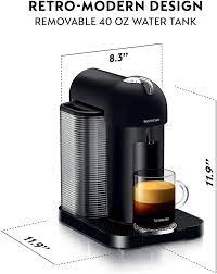 And they patented the capsule for the nespresso vertuo next until 2029 Amazon De Breville Nespresso Vertuo Kaffee Und Espressokocher Gerat Aeroccino 19 25 X 11 X 15 25 In Matte Black