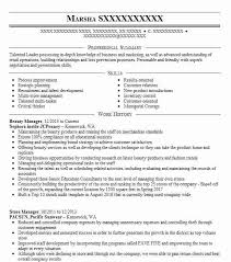 beauty manager resume example manager