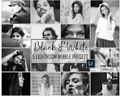 Black And White Presets Lightroom Mobile Mobile Lightroom Monochrome Presets Black And White For Weddings Instagram Models Trend Influencer Lightroom Instagram Models Sky Overlays