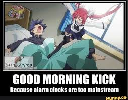 Because Alarm Clocks Are Too Mainstream Ifunny Anime Otaku Funny Anime Funny
