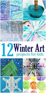 12 Of The Best Winter Art Projects For Kids Creative Family Fun Preschool Art Projects Winter Art Projects Winter Art