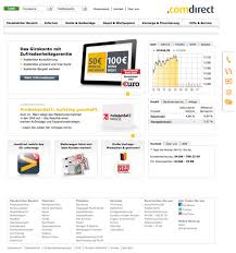 Nachrichten zu comdirect bank comdirect bank. Comdirect Bank Website Bis 05 2016 Design Tagebuch