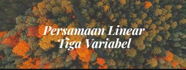 We did not find results for: Soal Spl 3 Variabel Dan Penyelesaian Cara Substitusi Eliminasi Gauss Jordan Dan Determinan Yurmawita S Blog