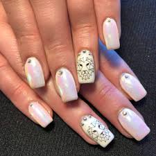 unicorn chrome leo nails nail art casual nails nails