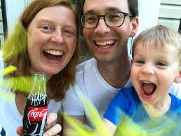 Star-Spangled Coke Sparklers (with a real firework!) — Orange Mommy + Co.